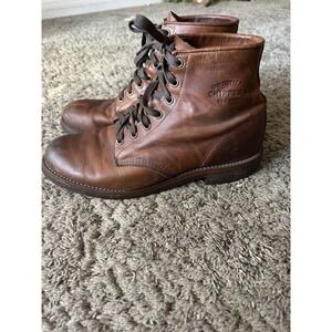 CHIPPEWA ELLISON Work Boots Steel Toe Mens 10.5 D Original‎  Chukka USA